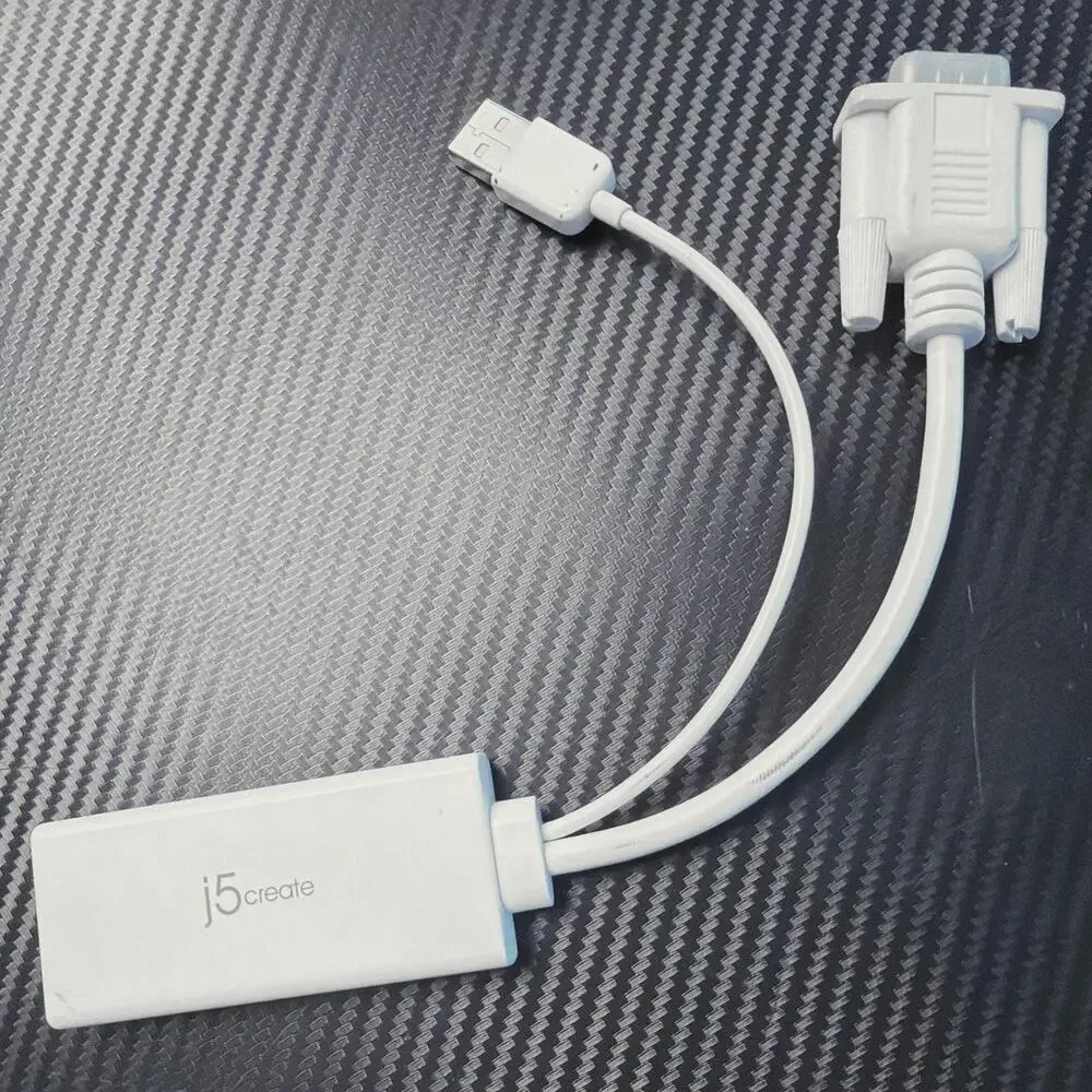 j5create VGA to HDMI Video Audio Adapter Model JDA214